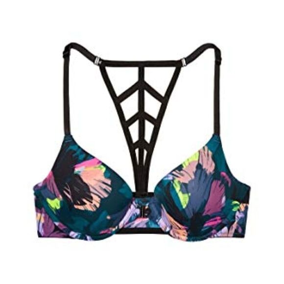 PINK Victoria's Secret Strappy Back Push Up Bra - Picture 12 of 13